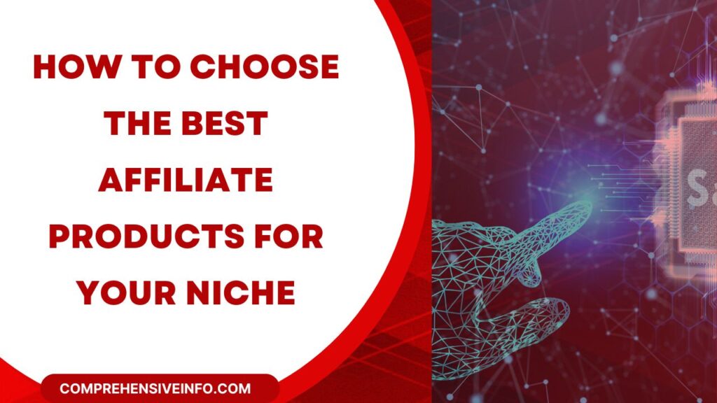 Best Affiliate Products for Your Niche