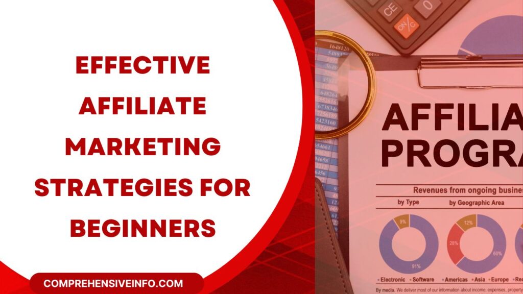 Affiliate Marketing Strategies for Beginners